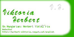 viktoria herbert business card